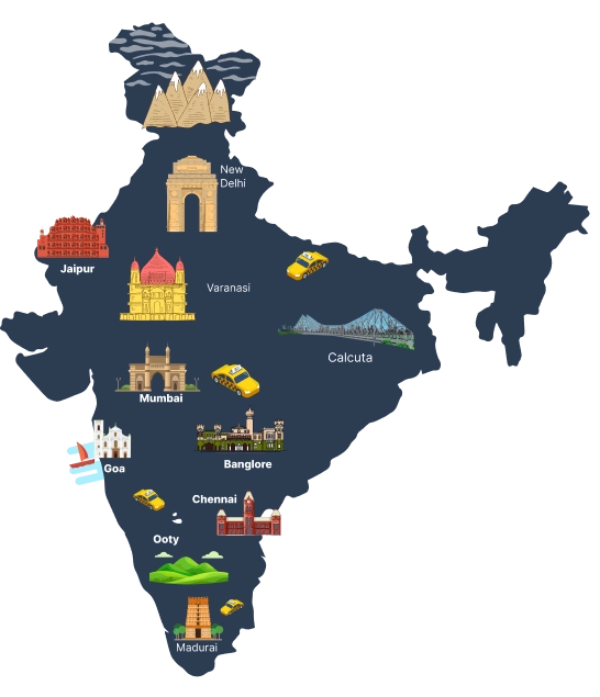 Affordable Travel with Taxi & Bus Services in South India