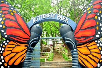 Explore the beautiful butterfly park with a local taxi for a hassle-free and comfortable journey.