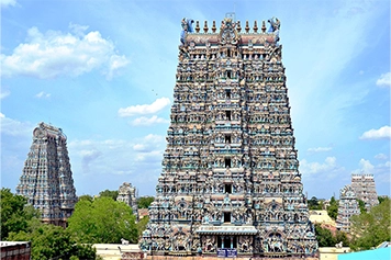 Book a round trip taxi for a hassle-free visit to Meenakshi Amman Temple in Madurai.