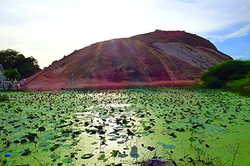 Tempotraveller rentals to explore the historic Samanar Hills in Madurai with scenic views.