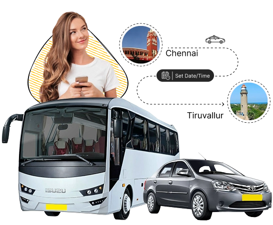 Book Cab Rides from Chennai to Tiruvallur Online At Best Price Book a trusted cab or taxi from Chennai to Tiruvallur for safe and smooth travel anytime.