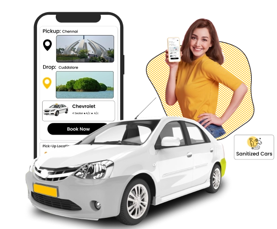 Taxi travel from Chennai to Cuddalore with affordable fares and clean cars for a smooth journey.