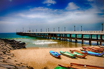Budget Friendly Taxi Packages to Visit Beaches, Pondicherry Enjoy swimming and sunbathing at popular Pondicherry beaches with budget taxi travel service.