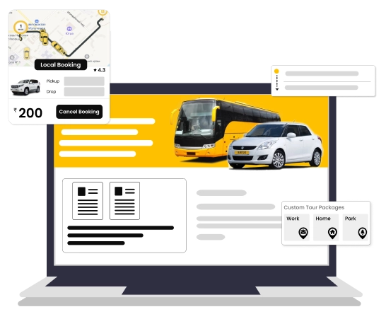 Reliable and convenient local taxi booking service for quick and comfortable rides in your city.